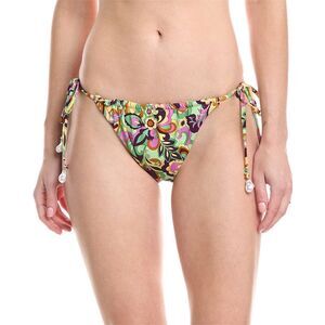 La Porte Womens  Kourtney Bikini Bottom, Green